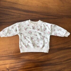 Little Planet Organic Cotton Baby Floral Soft Sweatshirt 6M
